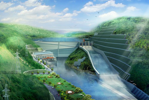 抚州老挝南塔河1号水电站项目